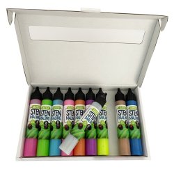 Stenmalling Glitter 10x30ml