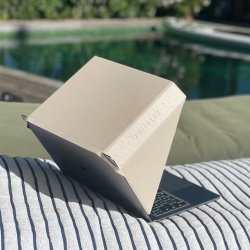 Sun Shade &amp; Privacy Univ. 15-16' UltraSlim, White