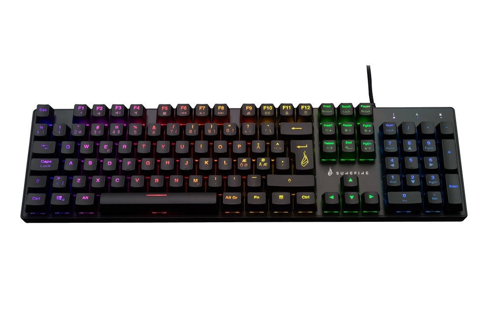 SUREFIRE KingPin M2 Mech. Gaming RGB Keyboard Q