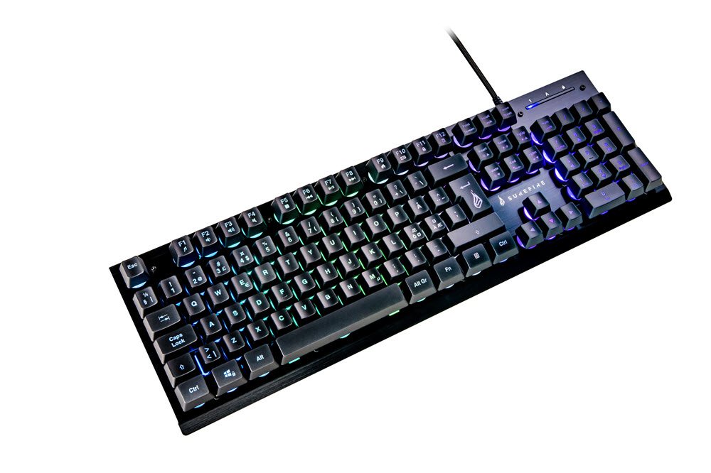 SUREFIRE KingPin X2 Metal Gaming RGB Keyboard Q