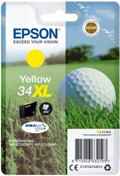 T3474 Yellow ink XL