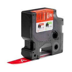 Tape Rhino 19mmx5,5m colour vinyl wh/red