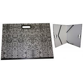 Tegningsmappe A4 Sort/Hvid