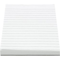 Telefonblok A6 Linieret