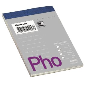 Telefonblok A7 Linieret