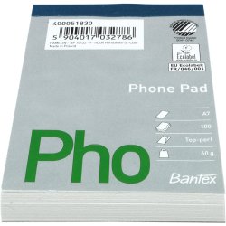 Telefonblok A7 Ulinieret