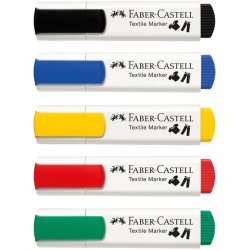 Textil marker 5 farver