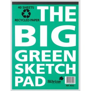 The Big Green Sketch Pad 40 ark