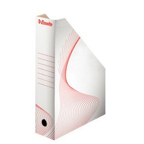 Tidsskriftsamler karton A4 80mm hvid