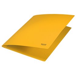 Tilbudsmappe recycle karton A4 gul