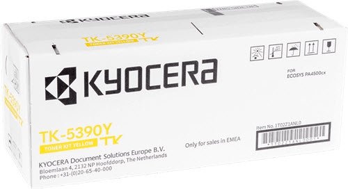 TK-5390Y ECOSYS PA4500cx Yellow Toner 13K