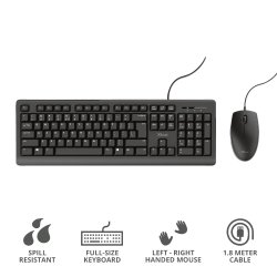 TKM-250 Keyboard And Mouse Set, Nordic