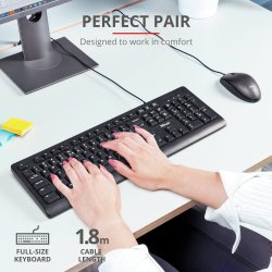 TKM-250 Keyboard And Mouse Set, Nordic