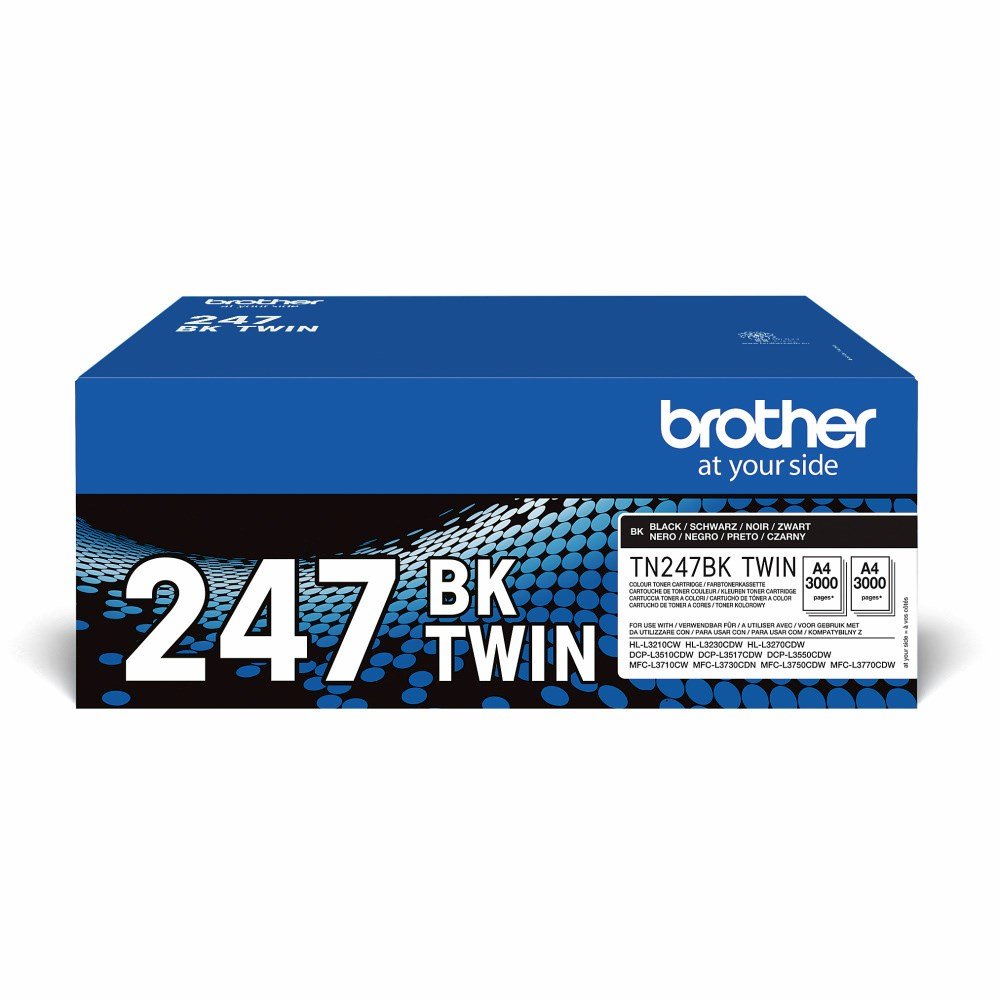 TN247K TWIN-pack black toners (2 x 3K)