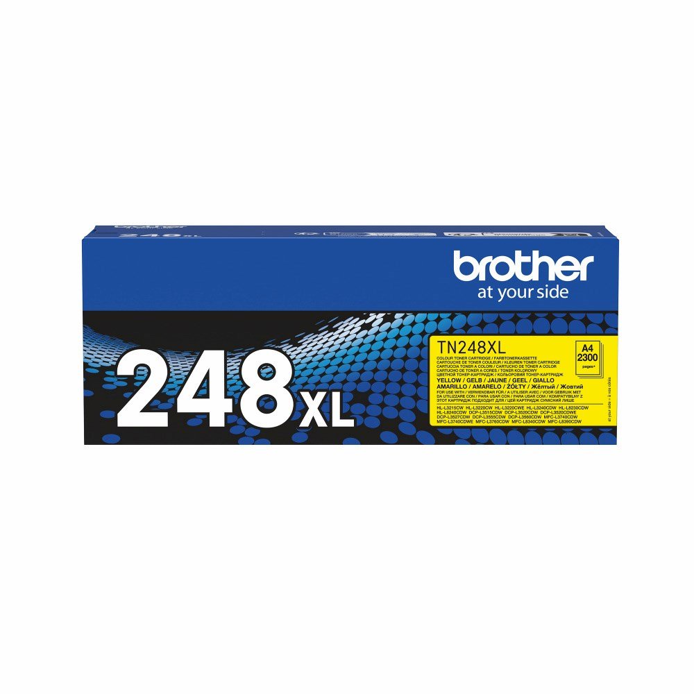 TN248XLY Yellow toner cartridge high yield, 2.3K