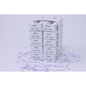 Tombola numre 1000-2000 Bl