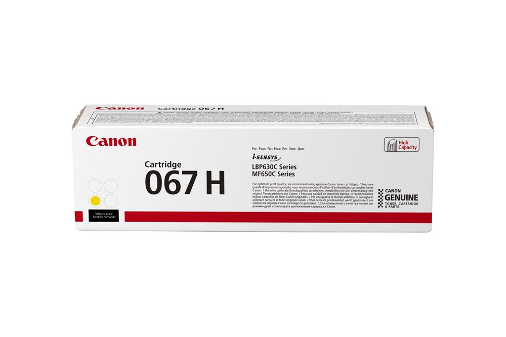 Toner Cartridge 067 High Yellow 2.35K