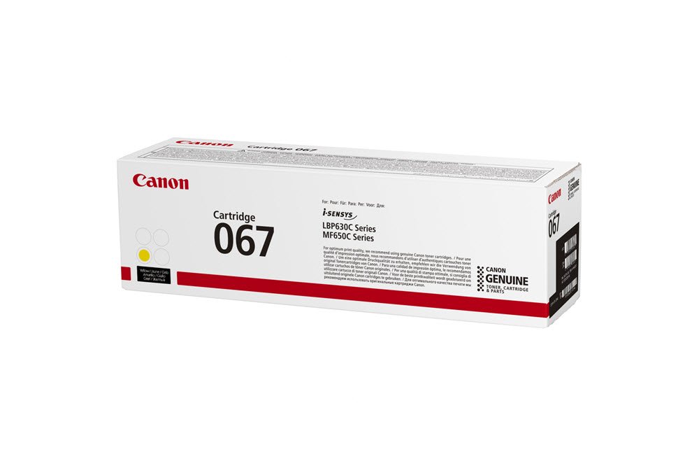 Toner Cartridge 067 Yellow 1.25K