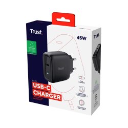 Trust Maxo 45W USB-C Charger ECO, Black