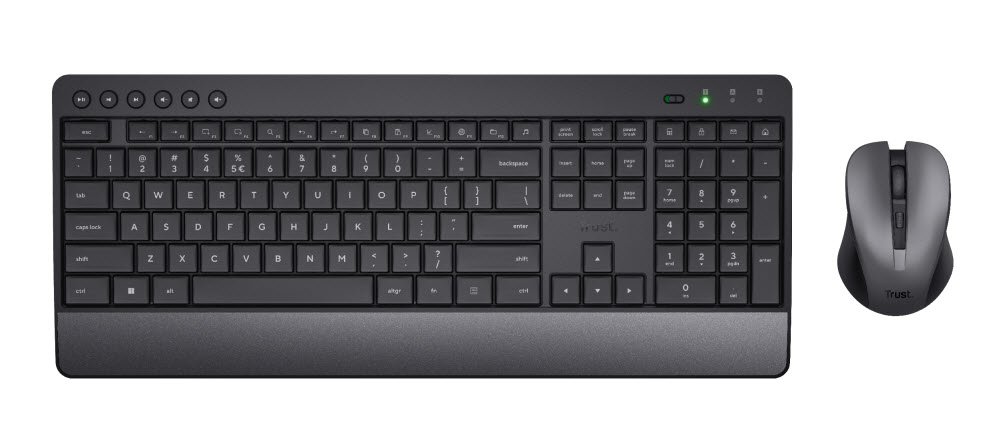 Trust TKM-450 Wireless Keyboard &amp; Mouse ND ECO