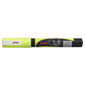 Uni Chalk Marker PWE-17k Fluo Yellow