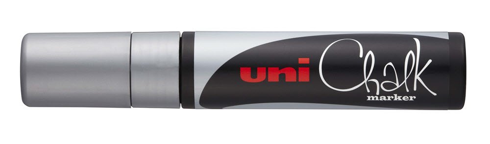 Uni kridt Marker 17K Slv