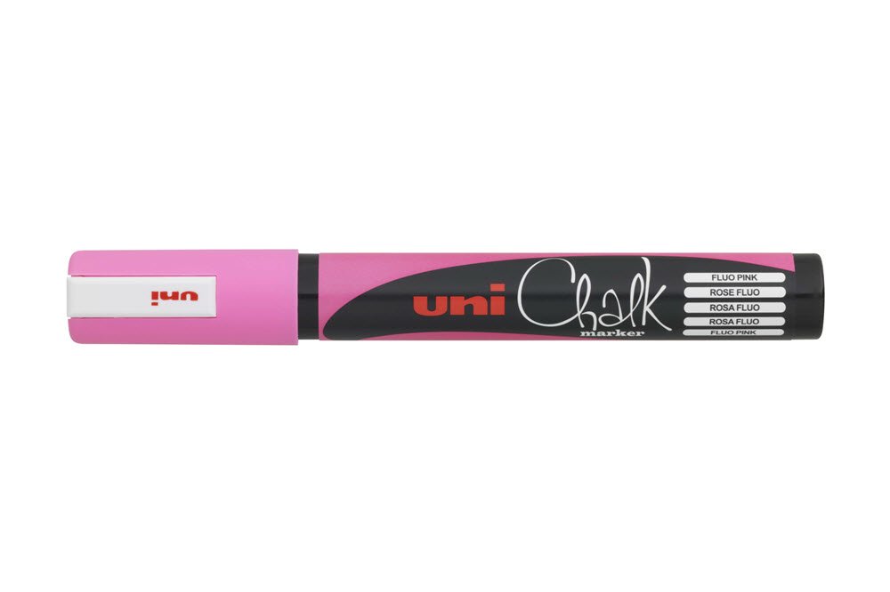 Uni kridt Marker 5M Fluo Pink