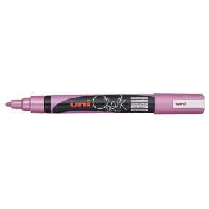 Uni kridt Marker 5M Metalic Pink