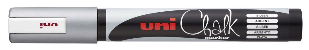 Uni kridt Marker 5M Slv
