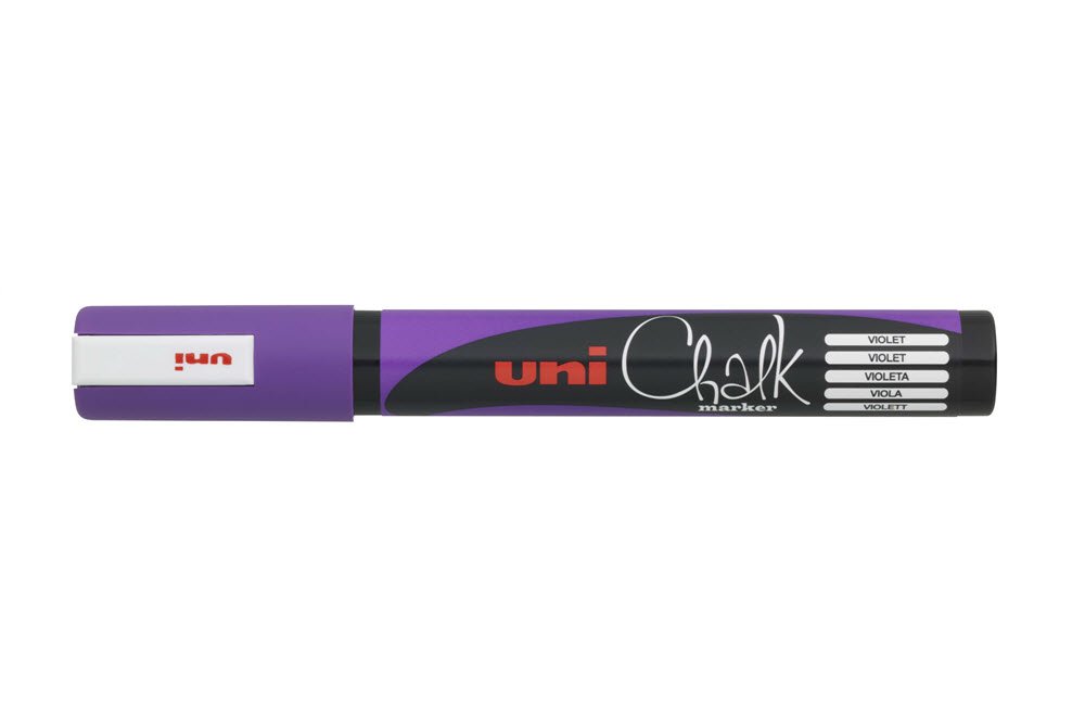 Uni Kridt Marker 5M Violet