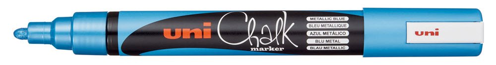 Uni Kridt Marker 8K Metalic Bl
