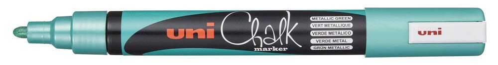 Uni Kridt Marker 8K Metalic Grn