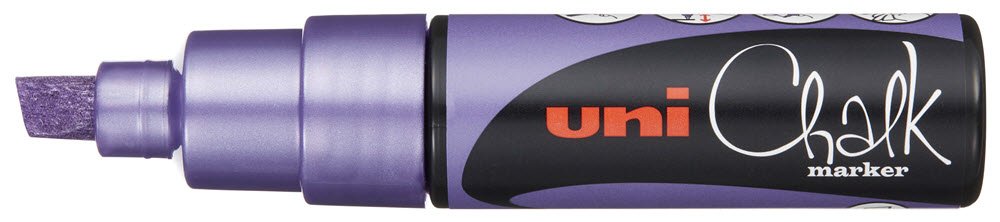 Uni Kridt Marker 8K Metalic Violet