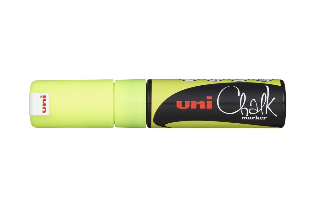 Uni Kridt Marker 8K Neon Gul