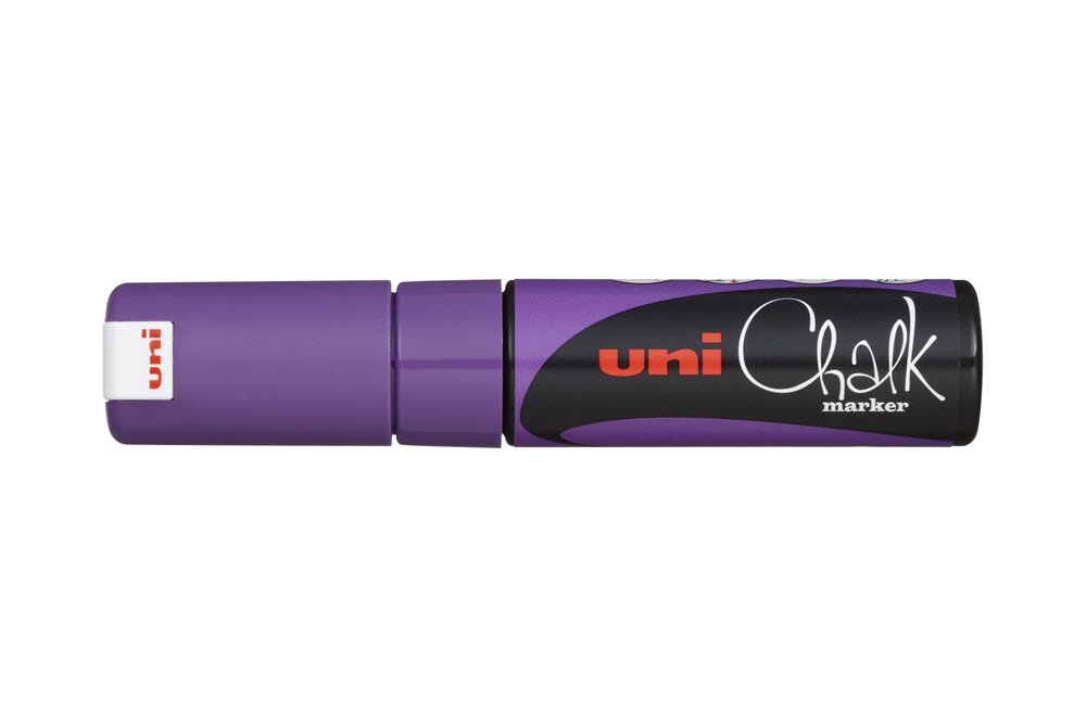 Uni Kridt Marker 8K Violet
