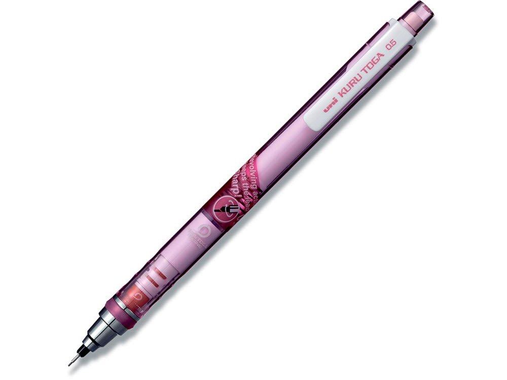 Uni Kuru Toga Pencil 0,5 Light Pink