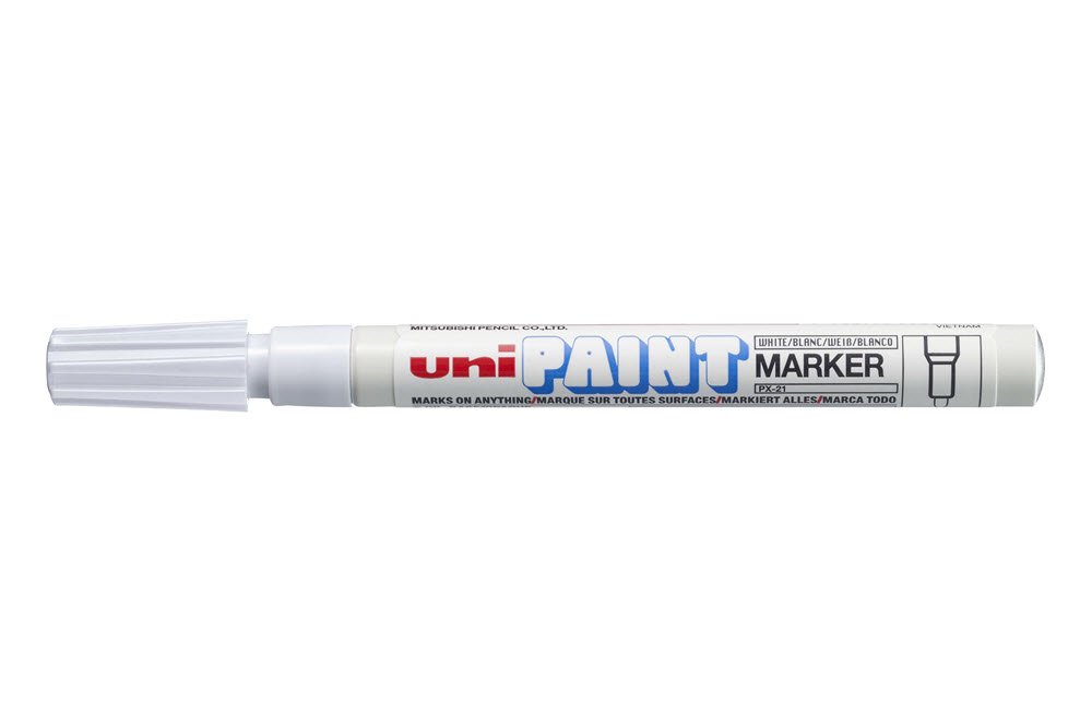 Uni Paintmarker PX-21 Hvid