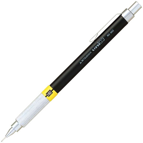 Uni Pencil M3-552 0.3MM sort