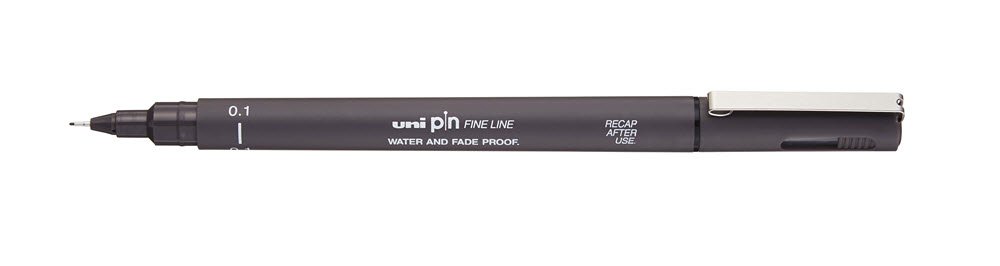 Uni Pin Fine Liner Dark Gray 01