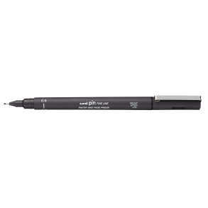 Uni Pin Fine Liner Dark Gray 05