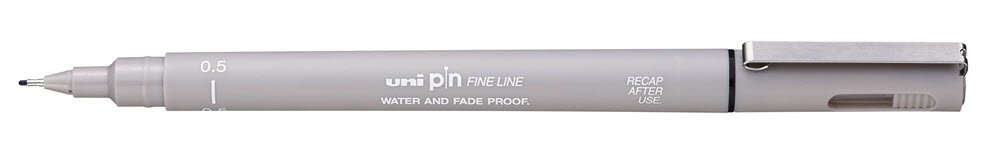 Uni Pin Fine Liner Light Gray 05