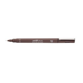 Uni Pin Fine Liner Sepia 01