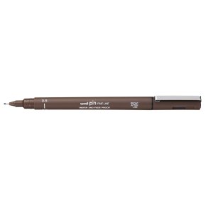 Uni Pin Fine Liner Sepia 05