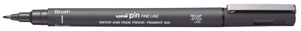 Uni-Pin FineLine BR-200 Dark Gray / Mrke Gr