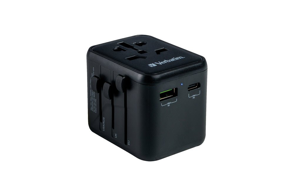 Uni. Travel Adapt UTA-02 PD20W/QC /1xUSB /1xType-C