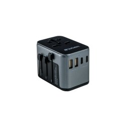 Uni. Travel Adapt UTA-03 PD30W/QC /2xUSB /2xType-C