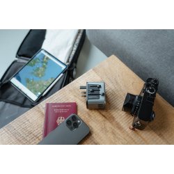 Uni. Travel Adapt UTA-03 PD30W/QC /2xUSB /2xType-C