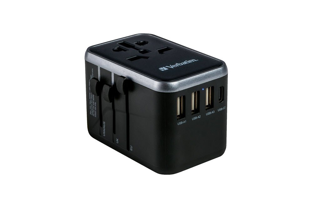 Uni. Travel Adapt UTA-04 PD61W/QC /3xUSB /2xType-C