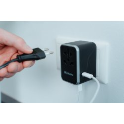 Uni. Travel Adapt UTA-04 PD61W/QC /3xUSB /2xType-C