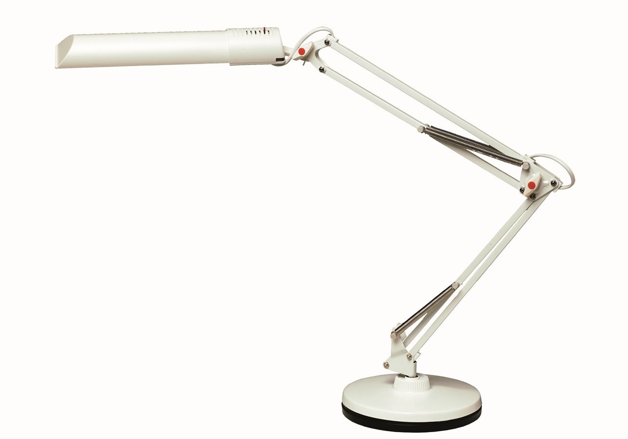 Unilux Swingo Hvid m- Fod Lamp